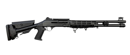 Picture of ORTHOS RAIDER S4 SGA 12GA 18.5 IN PORTED BBL MLOK HG BLK PIN STOCK BENELLI CHOKE ( NY CITY COMP ) S4RBKNYC