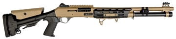 Picture of ORTHOS RAIDER S4 SGA 12GA 18.5 IN PORTED BBL MLOK HG FDE ADJ STOCK BENELLI CHOKE S4RFDE