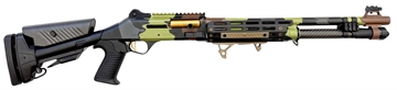 Picture of ORTHOS RAIDER S4 SGA 12GA 18.5 IN PORTED BBL MLOK HG HIGHLAND ELITE ADJ CF STOCK BENELLI CHOKE S4RHE