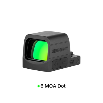 Picture of OSIGHT SE 6 MOA GREEN DOT SIGHT RMSc FOOTPRINT BLACK OSIGHTSEGN