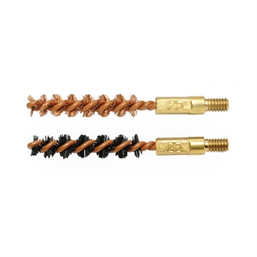Picture of Otis Bore Brush Set 6.5mm/264/260 Cal 8-32" Thread 2" Long Bronze/Nylon Bristles 2 Per Pkg FG265NB