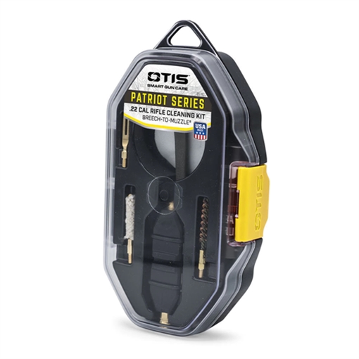 Picture of Otis FG70125 Patriot Cleaning Kit .223 Rem 5.56 Rifle/15 Pieces Yellow Plastic Box Case FG70125 FG-701-25