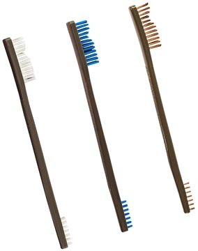 Picture of Otis Otis All Purpose Brushes Nylon/Bronze/Stainless Steel 3 pk. FG-316-3 FG3163