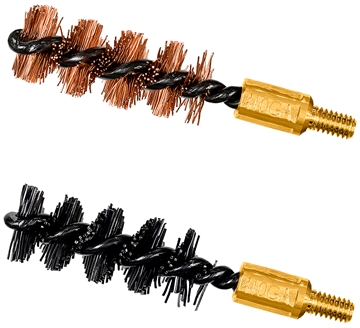 Picture of Otis Bore Brush Set 410 Gauge Shotgun Firearm 8-32" Thread 2" Long Bronze/Nylon Bristles 2 Per Pkg FG541NB