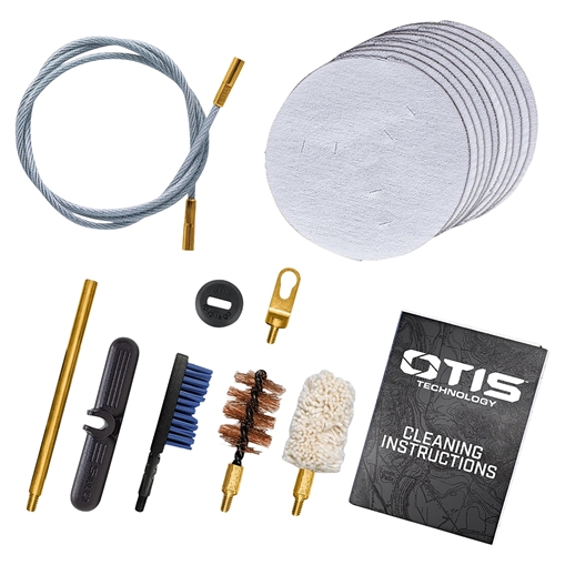 Picture of Otis FG70112 Patriot Cleaning Kit 12 Gauge & 10 Gauge Shotgun/15 Pieces Yellow Plastic Box Case FG70112 FG-701-12
