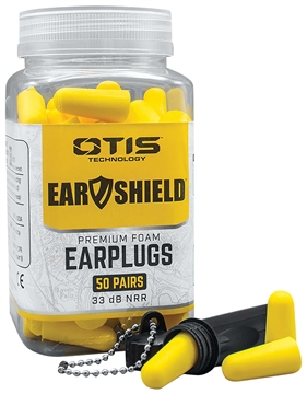 Picture of Otis Ear Shield Premium Earplugs Foam 33 dB In The Ear Yellow 50 Pair FGESHFPNC50