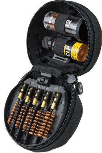 Picture of Otis FG750 Tactical Cleaning System Multi-Caliber 12 Gauge/Black Compact Soft Pack Case FG750 FG-750