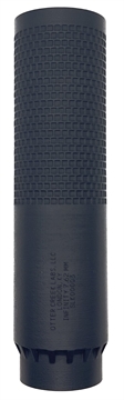 Picture of Otter Creek Labs Infinity, Rifle Suppressor, 7.62MM, Inconel Construction, Black, Includes Vented and Solid End Cap, Hub Compatible, No Mount Included INF762