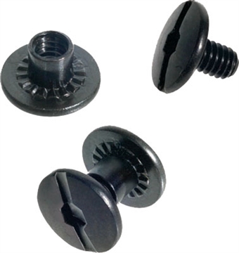 Picture of Outdoor Connection Chicago Screws - Black 6/Pack BO-8