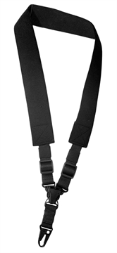 Picture of Outdoor Connection A-Tac Sling Black Elastic Webbing Single-Point Rifle Shotgun SPT128200
