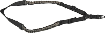 Picture of TOC TACTICAL PARACORD SLING SINGLE POINT BLACK/GREEN SPT9-28515