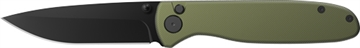 Picture of OUTDOOR EDGE DIRK NON RAZOR FOLDER 3" GREEN/BLACK DK1C