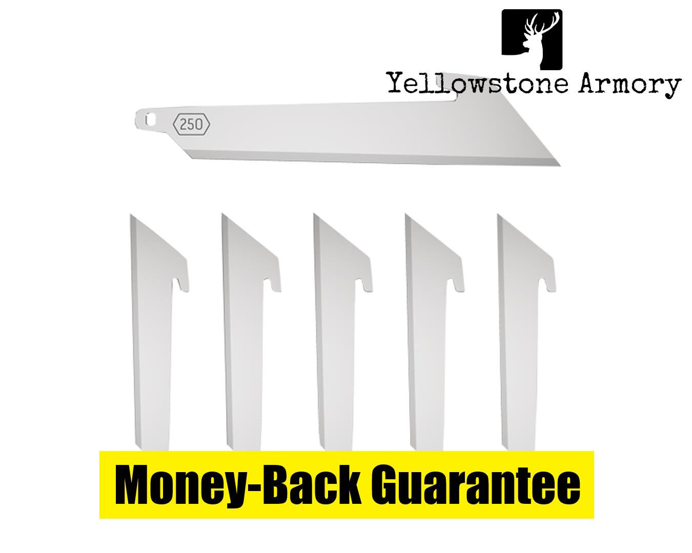OUTDOOR EDGE 2.5" UTILITY BLADE PACK 6 SS BLADES RRU256C-img-0