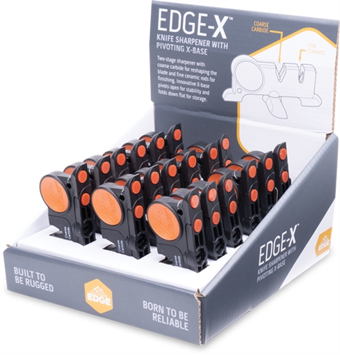 Picture of OUTDOOR EDGE GAME EDGE-X SHARPENER 18PC COUNTER DISPLAY SXD18