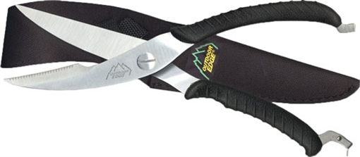 Picture of OUTDOOR EDGE GAME SHEARS 3.5" S/S BLACK W/NYLON SHEATH SC100