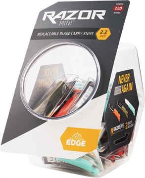 Picture of Outdoor Edge Razor Mini Fishbowl Display 2-1/5" Multi Color 18/ct RMD18