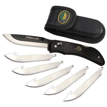 Picture of Outdoor Edge Outdoor Edge Razor-Lite Knife Black 6 Blades RL-10