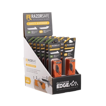 Picture of Outdoor Edge RazorSafe Blade Dispenser Display 12/ct BD306DP6U
