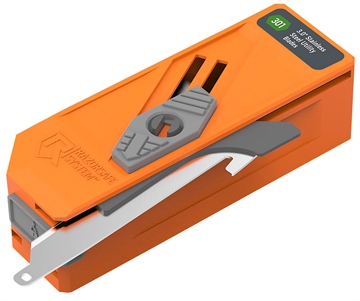 Picture of Outdoor Edge Blade Dispenser Blaze Orange, 12 Drop Point 3" 420J2 SS Blades RR30D12C