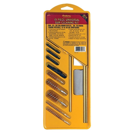 Picture of Outers 19 Piece Universal Gun Cleaning Kit 0766833 70077