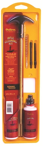 Picture of Outers PISTOL CLEANING KIT W/BRASS CLEANING ROD 10MM/40/45 CAL 46418