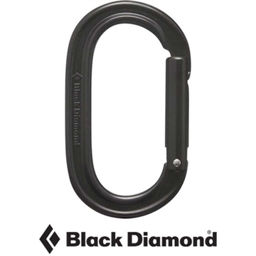 Picture of HOT FORGE Oval Keylock Carabiner BK BD210083BLAKALL1 793661356226