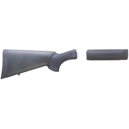 Picture of Hogue OverMolded Combo Kit Black Synthetic with Forend for Remington 870 08712