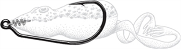 Picture of OWNER BASS TWISTLOCK BLKCHRM 3/0 4PK 10CTN 5132-131