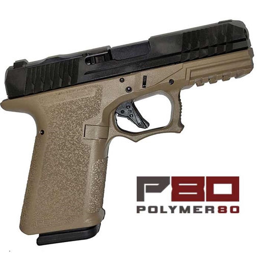 Picture of POLYMER 80 P80 C 9mm 4in 15Rd OCS BK/FDE P80-PFC9-CMP-OCS-FDE