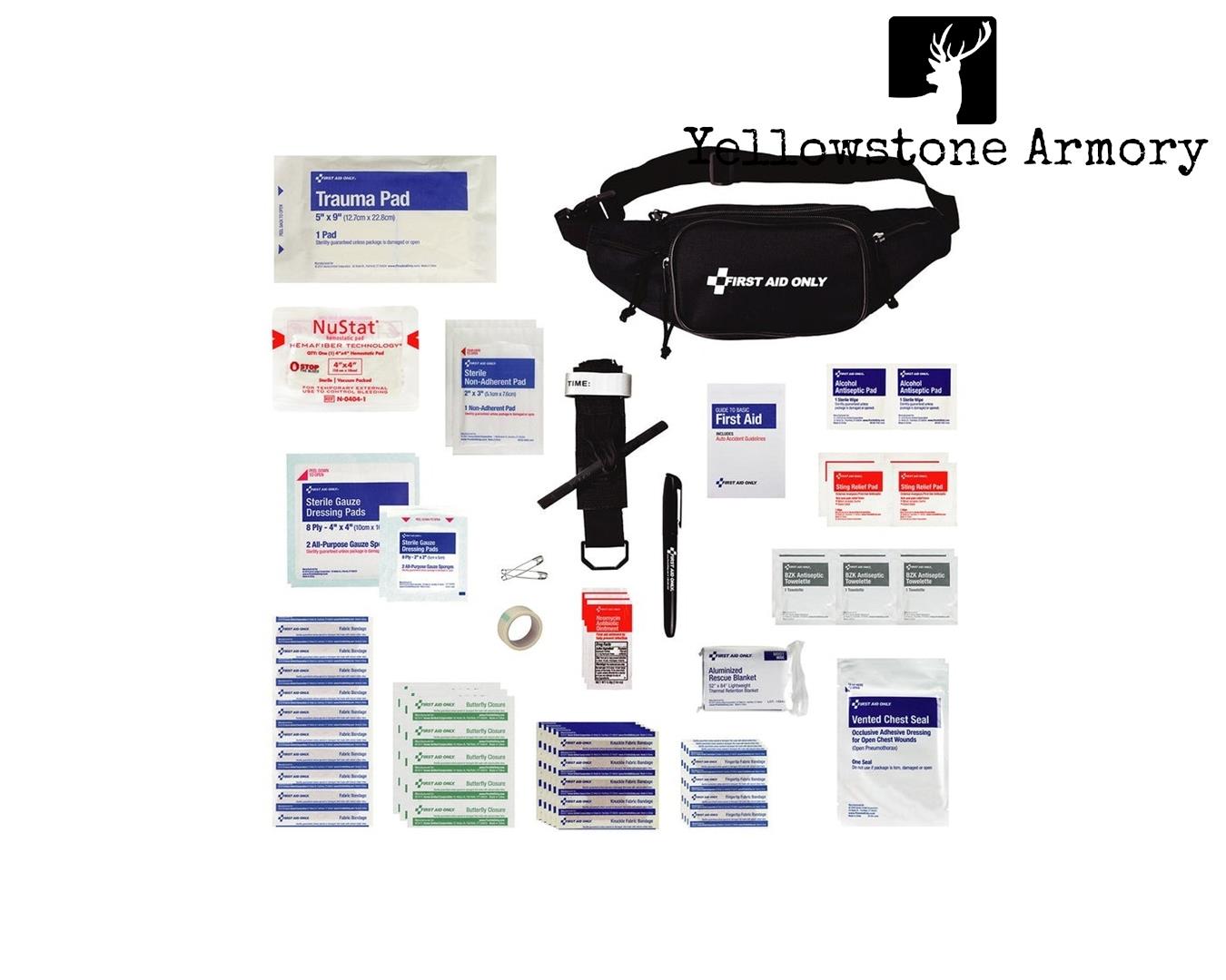 Pac-Kit Medical Fanny Pack Outdoor First Aid Kit - 47 Pieces 91493-img-1