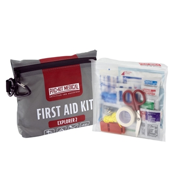 Picture of Pac-Kit Medical Medium Explorer Watertight First Aid Kit - 76 Pieces 7387430 96009
