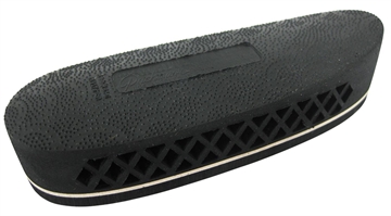 Picture of Pachmayr Deluxe Recoil Pad - Small 5.15" L x 1.80" W x 1" T Black/White Line Base 00010