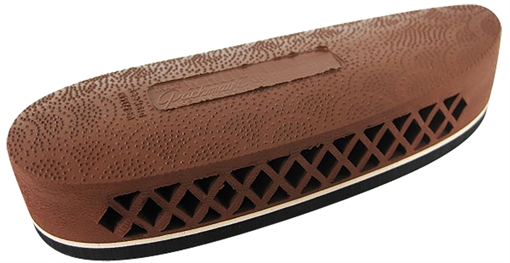 Picture of Pachmayr F325 Deluxe Field Recoil Pad Small Brown with White Line Rubber for Shotgun 00011