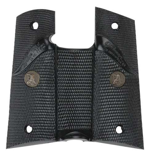 Picture of Pachmayr Signature Grip Wraparound Checkered Black Rubber for Colt MK IV Series 80 Delta Elite 02919