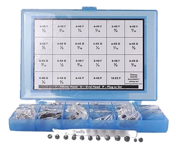 Picture of Pachmayr Master Gunsmith Screw Kit Blue Universal 277 Pieces 03054