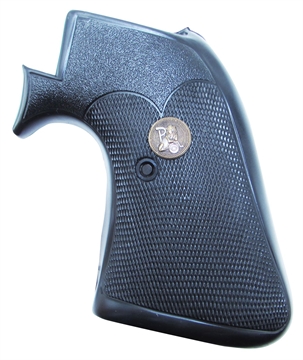 Picture of Pachmayr Presentation Grip Checkered Black Rubber for Ruger Super Blackhawk with Square Trigger Guard 03163