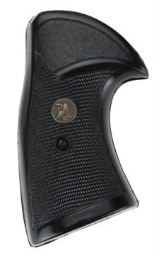 Picture of Pachmayr Presentation Grip Checkered Black Rubber for S&W K/L Frame with Square Butt 03267