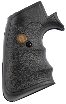Picture of Pachmayr Gripper Grip Checkered Black Rubber with Finger Grooves for Ruger Super Blackhawk 05067
