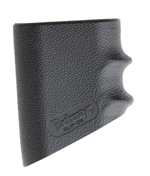 Picture of Pachmayr Slip-On Grips Size 3 w/Finger Grooves Medium Pistol Blk Rubber 05108