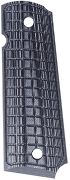 Picture of Pachmayr Tactical Grip Checkered Black & Gray G10 Panels for 1911 61001