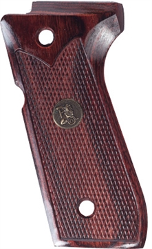 Picture of PACHMAYR LAMINATED WOOD GRIPS BERETTA 92FS ROSEWOOD CHECK 63200