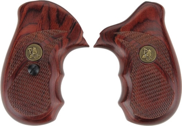 Picture of Pachmayr Renegade Grip Checkered Rosewood Laminate with Finger Grooves for Taurus 85 63080