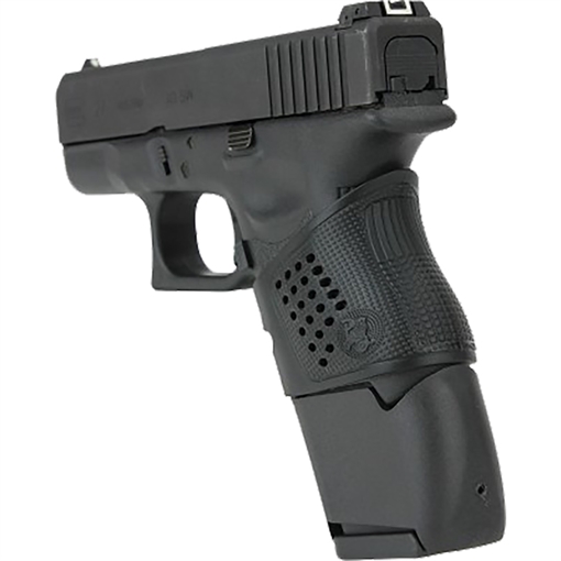 Picture of Pachmayr Mag Sleeve Compatible w/Glock 17/22 Mags To Fit Glock 26/27 Models, Black Polymer 03851
