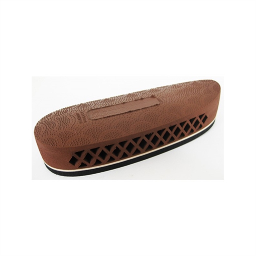 Picture of Pachmayr F325 Deluxe Field Recoil Pad Large Brown with White Line Rubber for Shotgun 00002