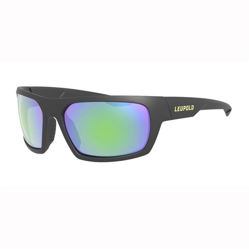 Picture of Leupold Packout Shooting Glasses Matte Black with Emerald Mirror 179095