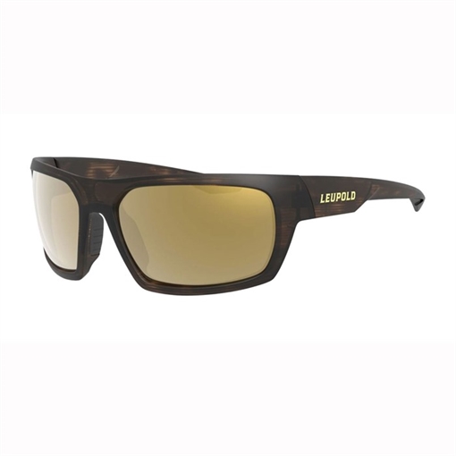 Picture of Leupold Packout Shooting Glasses Matte Tortoise with Bronze Mirror 179094