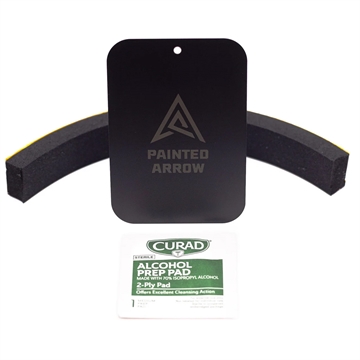 Picture of Painted Arrow Mag-Pro Smart Phone Mount Black Includes Phone Plate Stabilizer Dampener Alchohol Prep Pad APP001