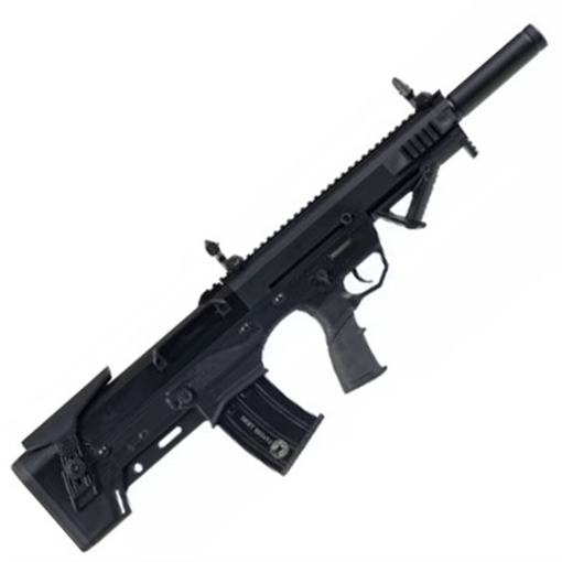 Picture of PANZER ARMS EGX500 BULLPUP SHOTGUN 12G 18.5" SUPER LITE HG, BLACK FLIP UP SIGHTS 1-5RD MAG EG500SBSSB PAEG500SBSSB