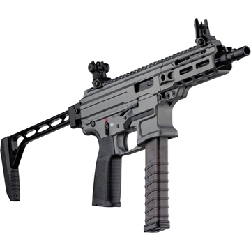 Picture of PANZER ARMS ARP 9 9MM PISTOL 6.5" T.B TACTICAL GRY W/ TRI LUG FU SIGHTS, MLOK RAIL, 15RD/33RD ARP9PCCTG