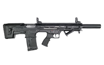 Picture of PANZER ARMS BP12 G2 BULLPUP S/A BLACK 2-5RD FLIP UP SIGHTS BP12BSSB